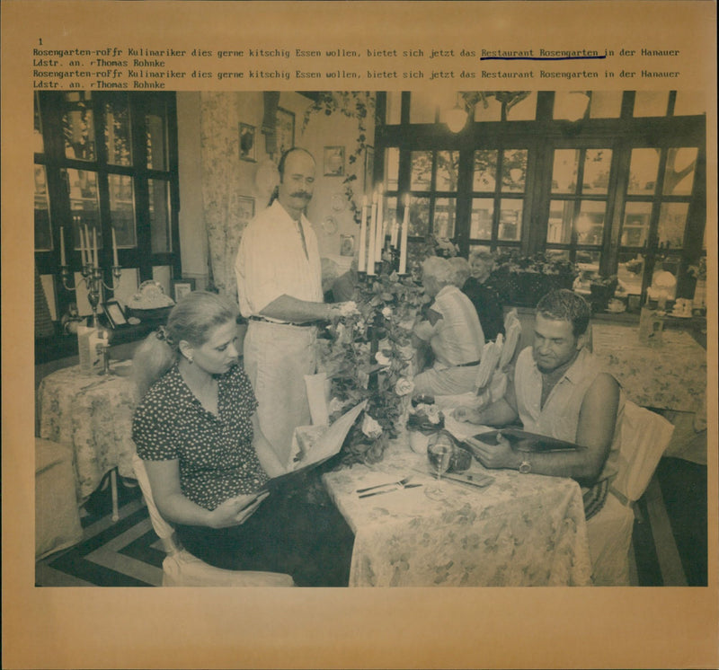 CHARGES RINK BLACK CHEESE ITS ALTHROUGHTIN LONGER STANDS FILM - Vintage Photograph