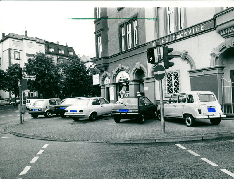 PARKING FALSE PARKER TICKET FVVS SERVICE FILM - Vintage Photograph