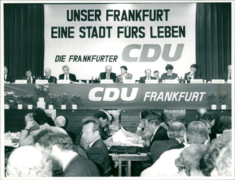1989 PUKY WEEKEND CHRISTIAN DEMOCRATS BERGE FILM - Vintage Photograph