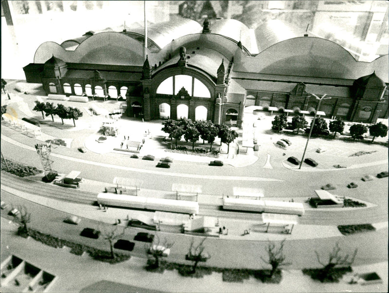 Model - Central Station - Vintage Photograph