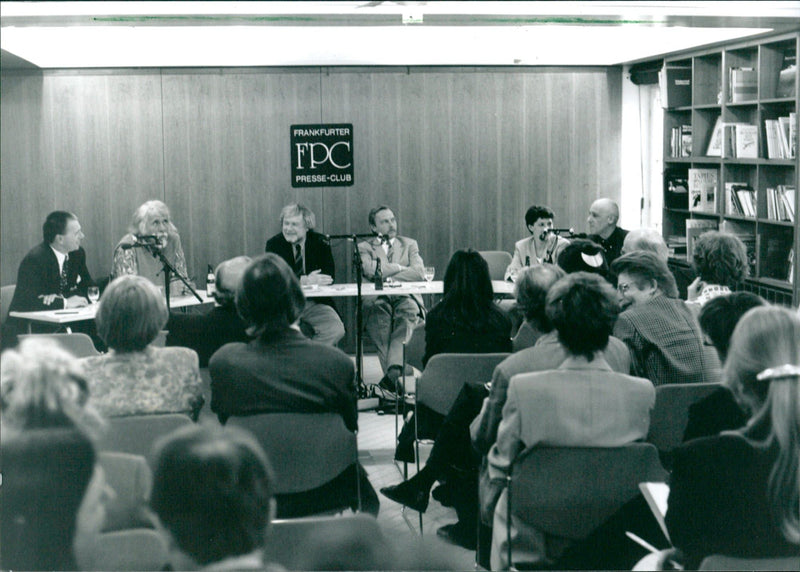 Frankfurt Press Club - Dr. Jean-Christophe Amman - Vintage Photograph
