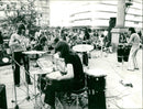 Concert by the band "Beal" at the Hauptwache in Frankfurt - Vintage Photograph