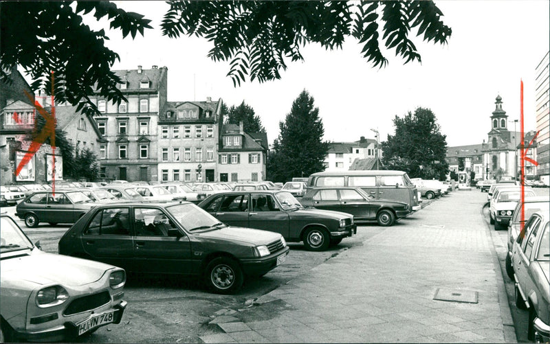 Walter-Kolb-Strasse in Frankfurt - Vintage Photograph