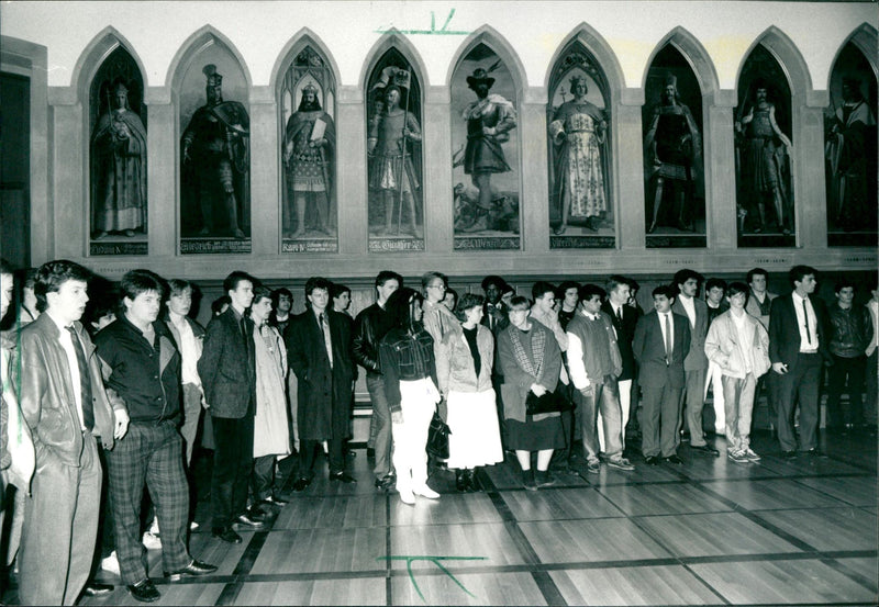 Student - Frankfurt / Birmingham - Vintage Photograph