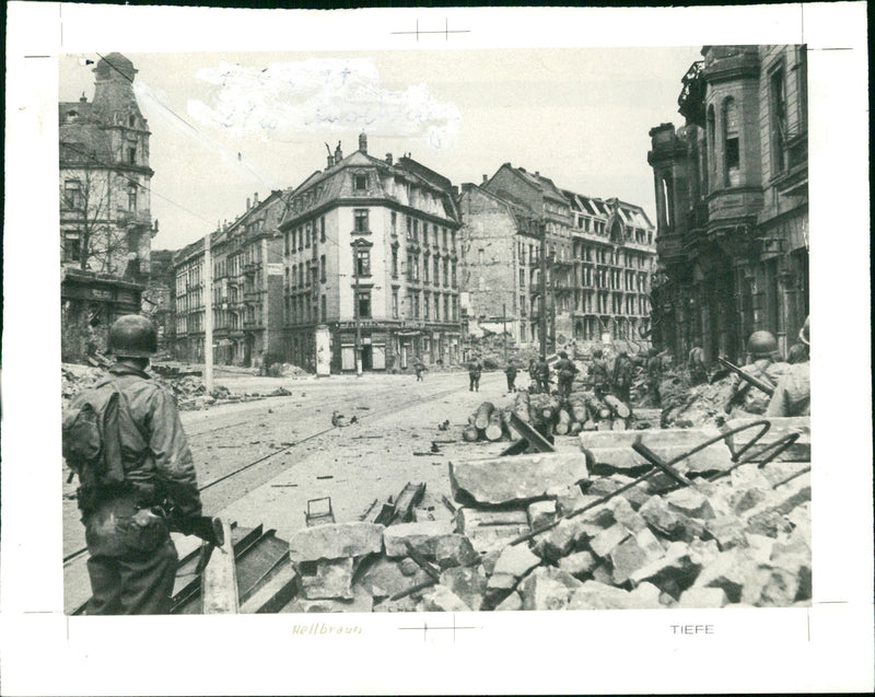 Frankfurt 1945 - Vintage Photograph