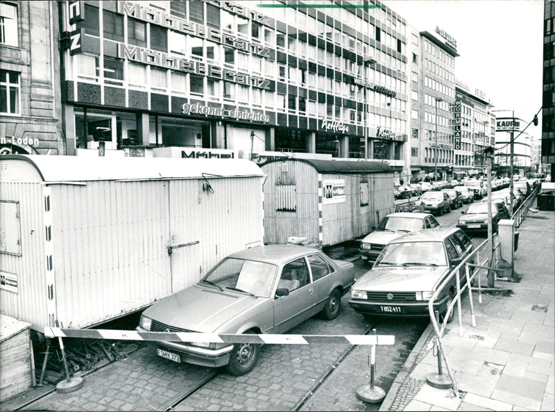 Biebergasse in Frankfurt - Vintage Photograph
