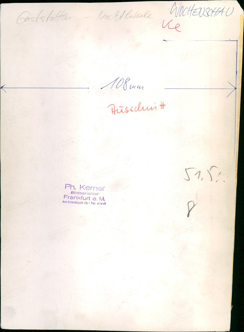 Americans in Frankfurt - Vintage Photograph