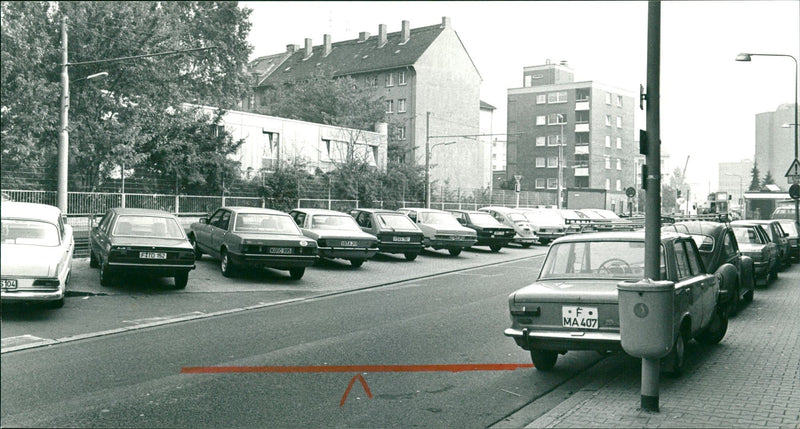 Sachsenhausen, Frankfurt - Vintage Photograph