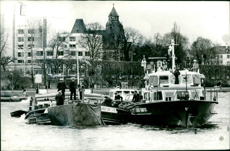 Accident on the Main - Vintage Photograph