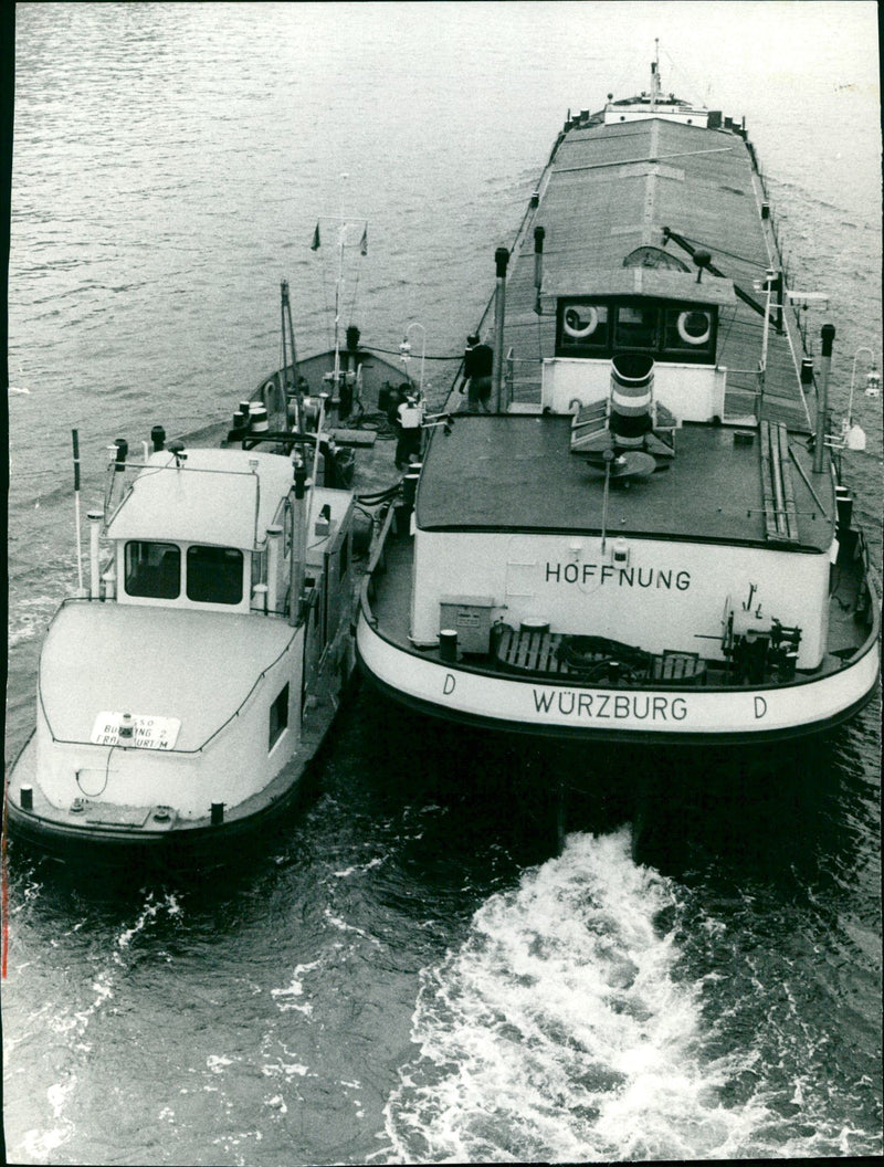 Tanker & "Hope" - Main - Vintage Photograph