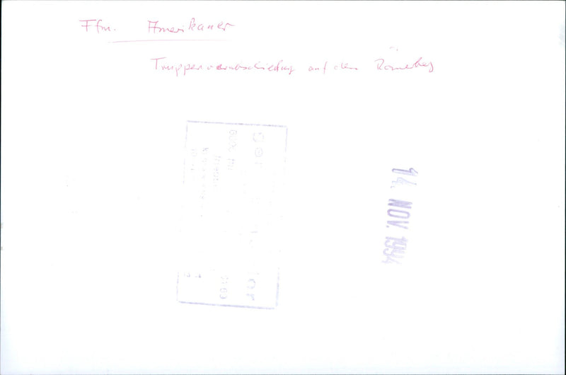 Farewell to troops - Vintage Photograph