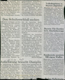 End of the 50-year stationing of the US Army in Frankfurt - Vintage Photograph