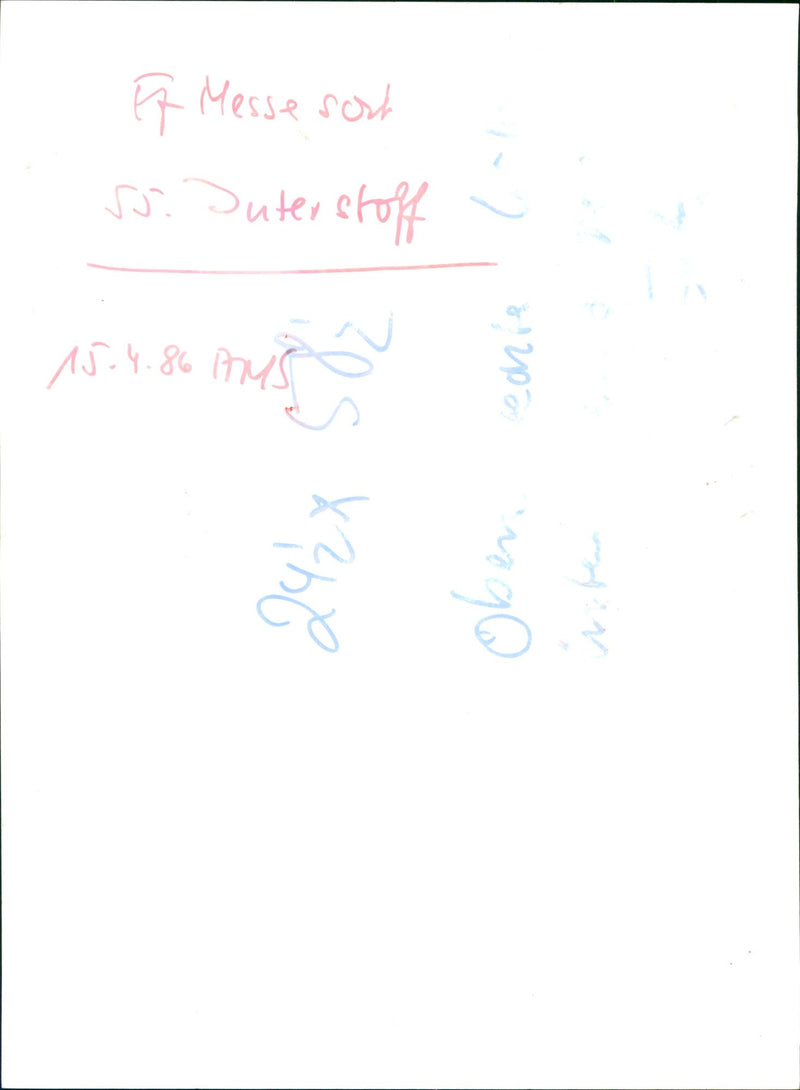 Model on a catwalk - Vintage Photograph