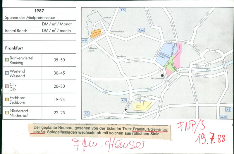 Model building - Frankfurt - Vintage Photograph