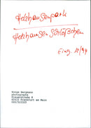 Wooden house lock in the model - Vintage Photograph