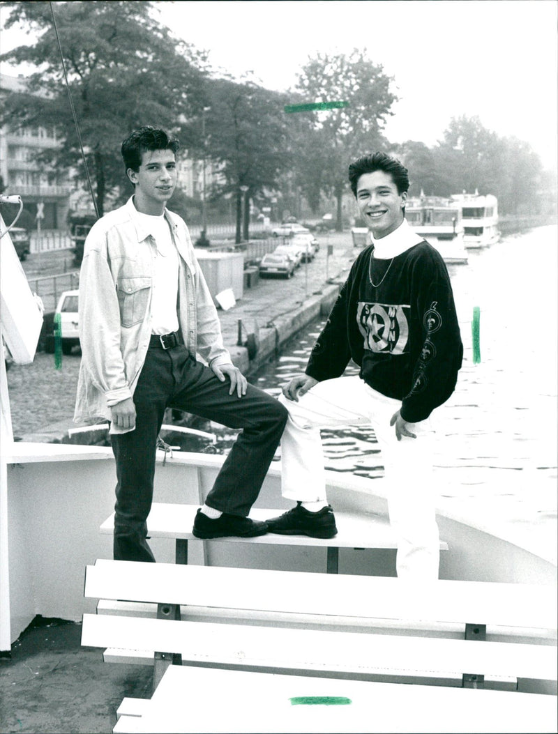 Piero & Tony - Ship "Primus" - Vintage Photograph