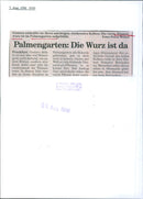 1998 PALM PLANTS FOUR TITANS WURZ BLOOMED GARD - Vintage Photograph