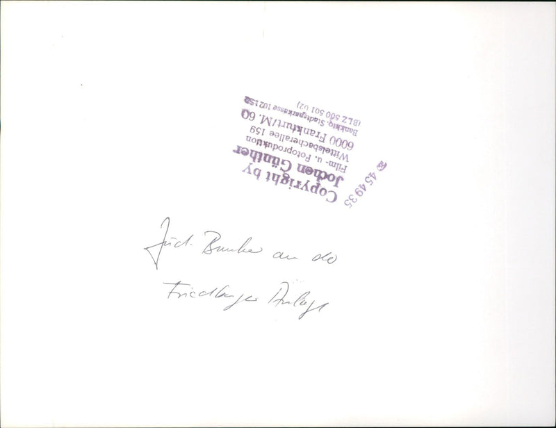 BUNKER FRIEDBERGER PLANT HAGY ALAPANY YUNG FILM - Vintage Photograph