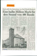 1994 UNKER FRANKFURT MUSIC GROUPS CAN REOPEN FUNF SIK BUNKER PURCHASE - Vintage Photograph