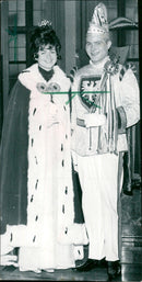 1968 PRINDEN FFURF FASCHING GERMAN FILM DIRECTED HANSJOACHIM WAT MICHAEL - Vintage Photograph