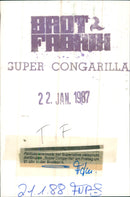 1997 SUPER CONGARILA GROUP PERCUSSIONISTS PLAYS MUSIC - Vintage Photograph