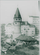 BOCKENHEIME WARDE BOCKENHEIMER WARTE BOCKENK WAOKE NUDE FLU BOCKS - Vintage Photograph