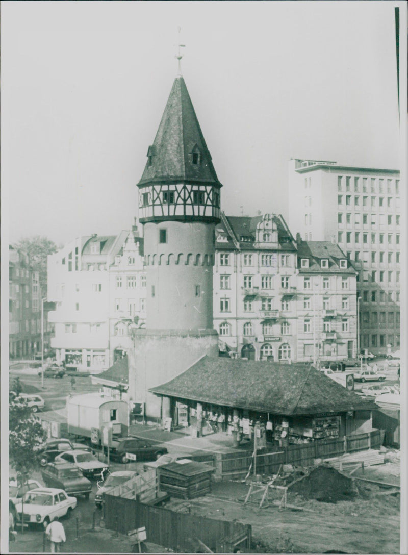 BOCKENHEIME WARDE BOCKENHEIMER WARTE BOCKENK WAOKE NUDE FLU BOCKS - Vintage Photograph