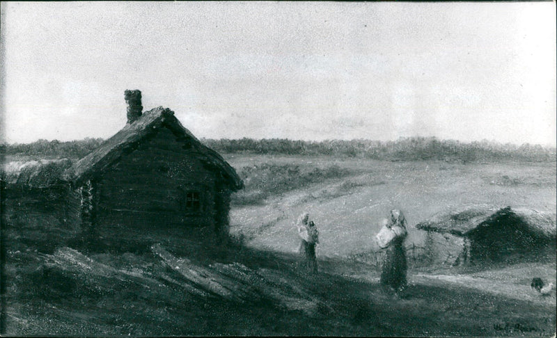 1973 VOERMAN RUSSIAN LANDSCAPE HOPE TO LIE BEER CALLED - Vintage Photograph