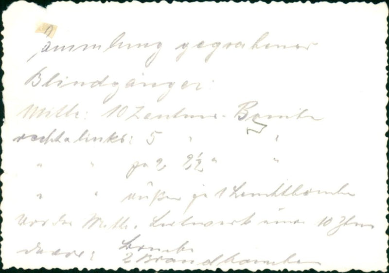 Bomb finds - Vintage Photograph