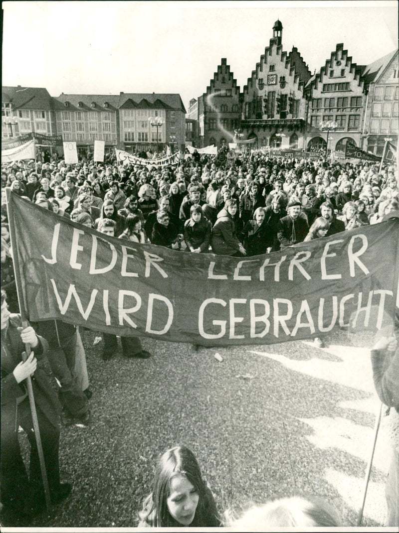 Teacher demonstration - Vintage Photograph