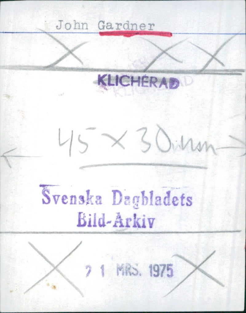 John Gardner - Vintage Photograph