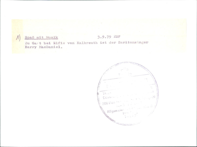 Having fun with music - Vintage Photograph