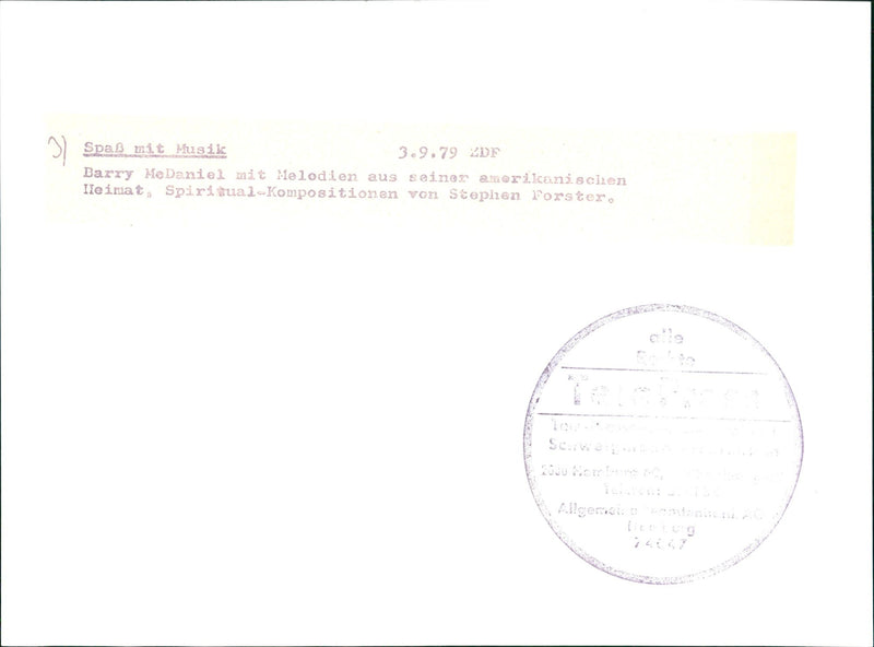 Having fun with music - Vintage Photograph