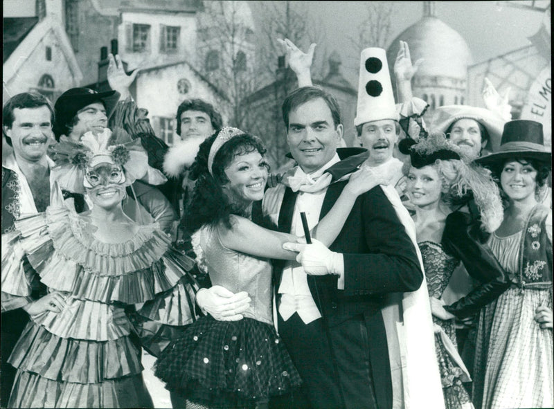 Having fun with music - Vintage Photograph