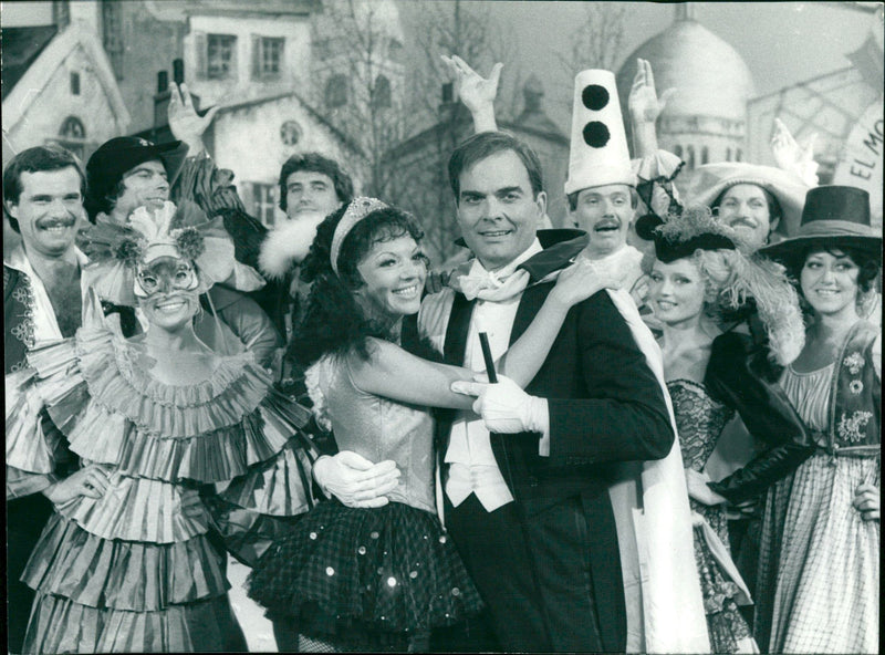 Having fun with music - Vintage Photograph