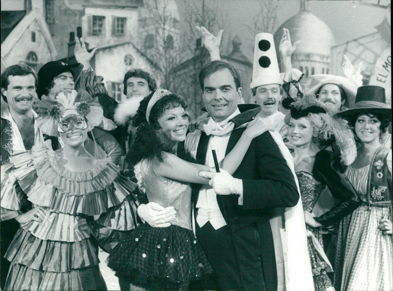 Having fun with music - Vintage Photograph