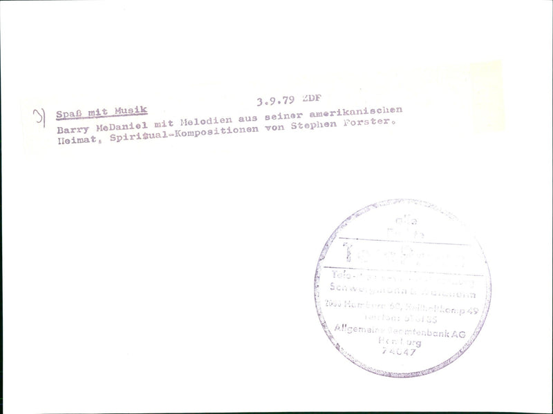 Having fun with music - Vintage Photograph