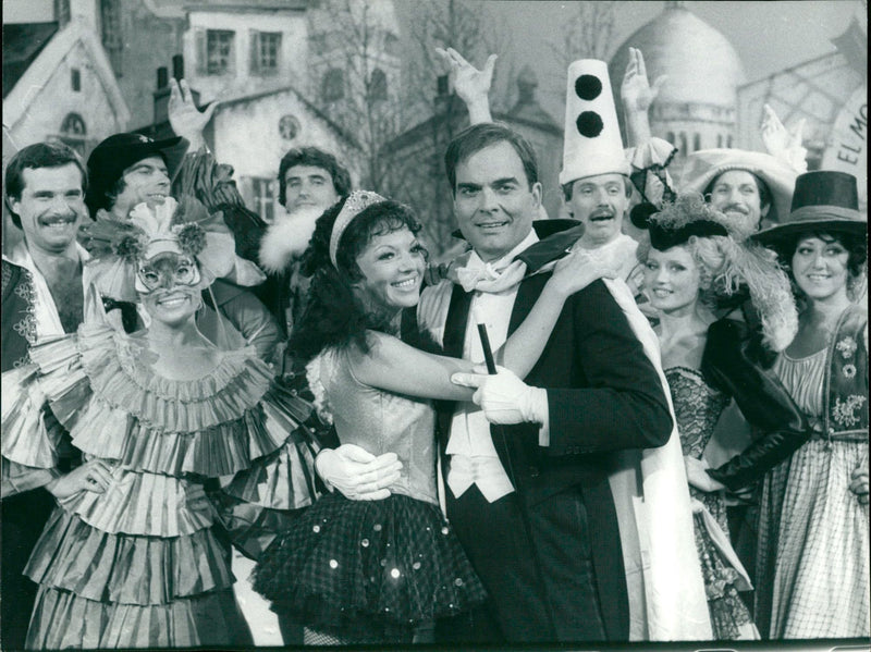 Having fun with music - Vintage Photograph