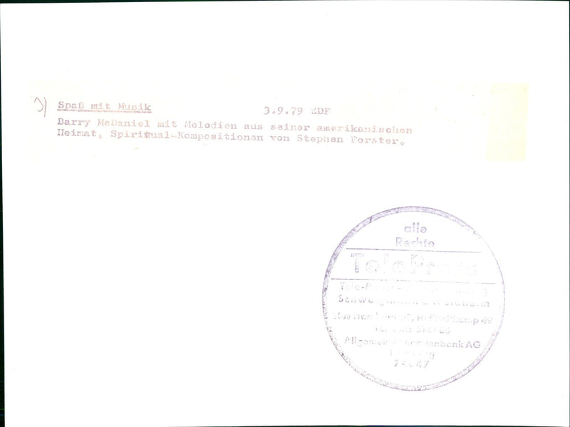 Having fun with music - Vintage Photograph