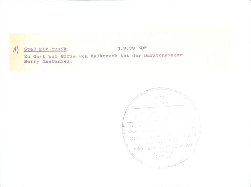 Having fun with music - Vintage Photograph