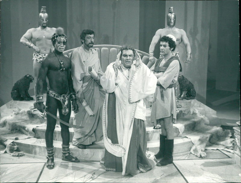 Wolfgang Reichmann in "Nero" (1979) - Vintage Photograph