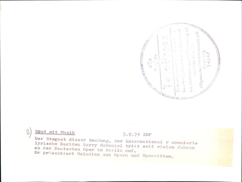 Having fun with music - Vintage Photograph