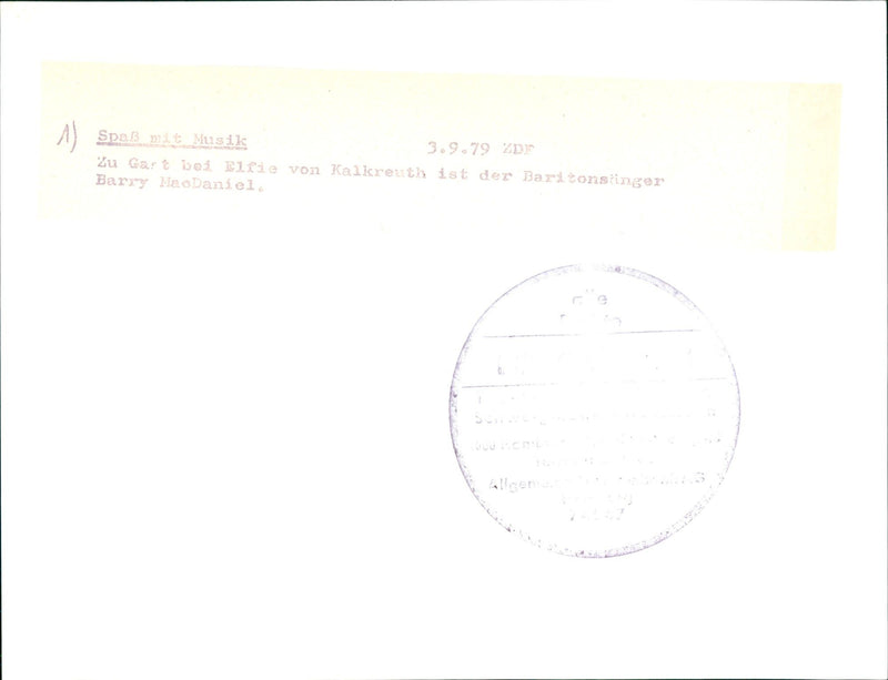 Having fun with music - Vintage Photograph