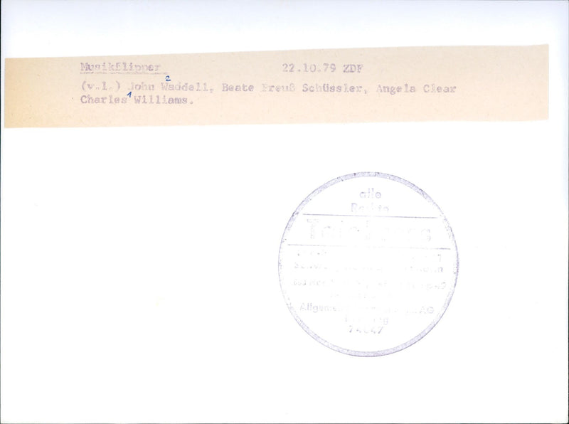 Music pinball - Vintage Photograph