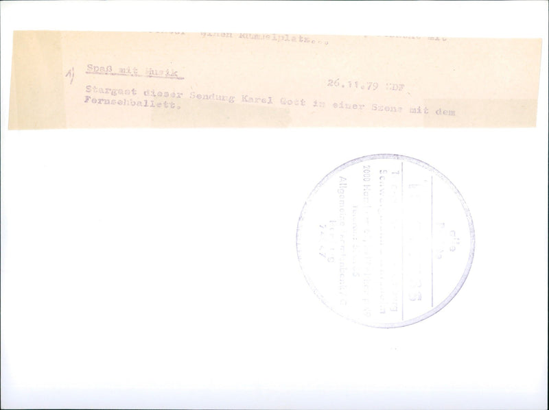 Having fun with music - Vintage Photograph