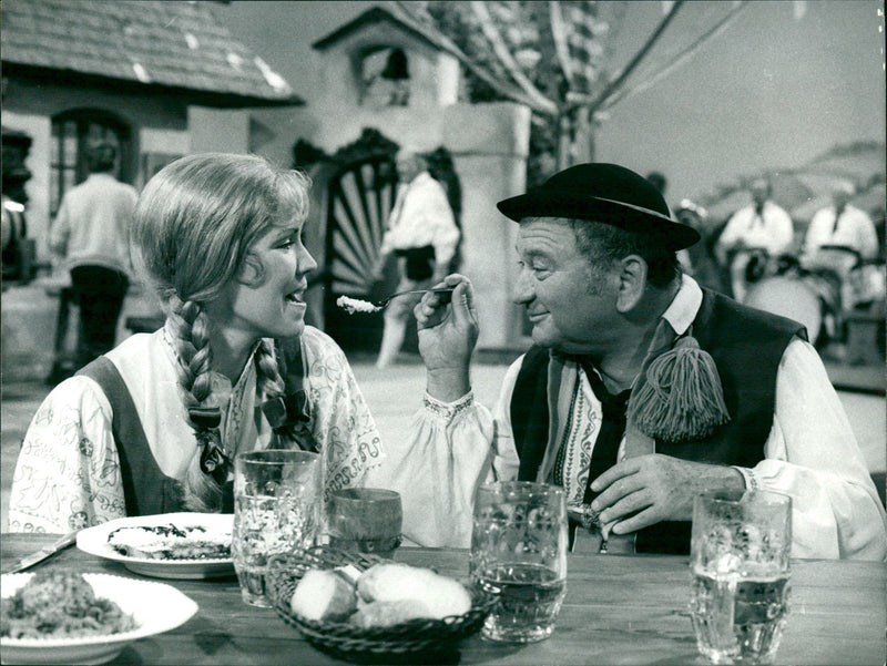 Having fun with music - Vintage Photograph