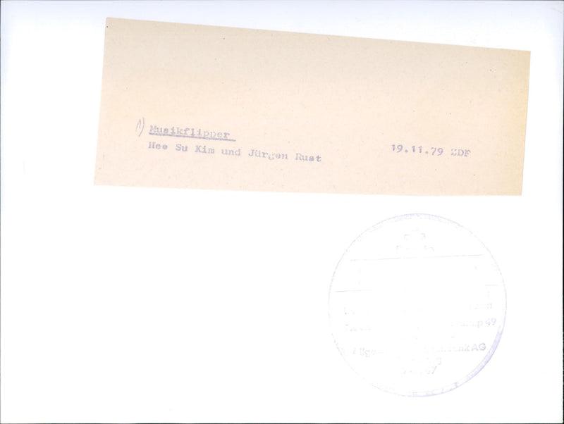 Music pinball - Vintage Photograph