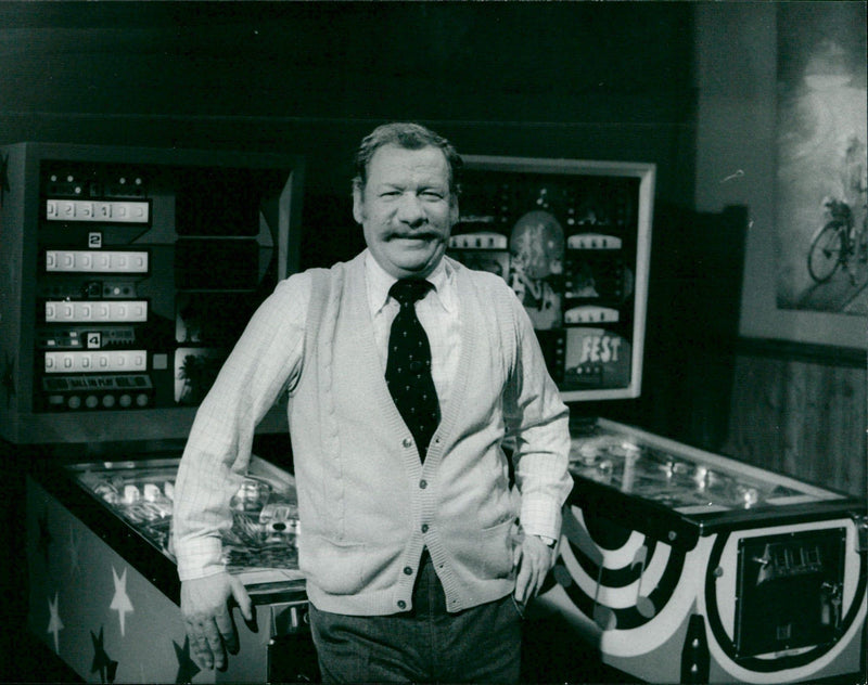 Music pinball machine - Vintage Photograph