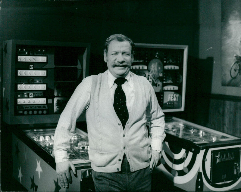 Music pinball machine - Vintage Photograph