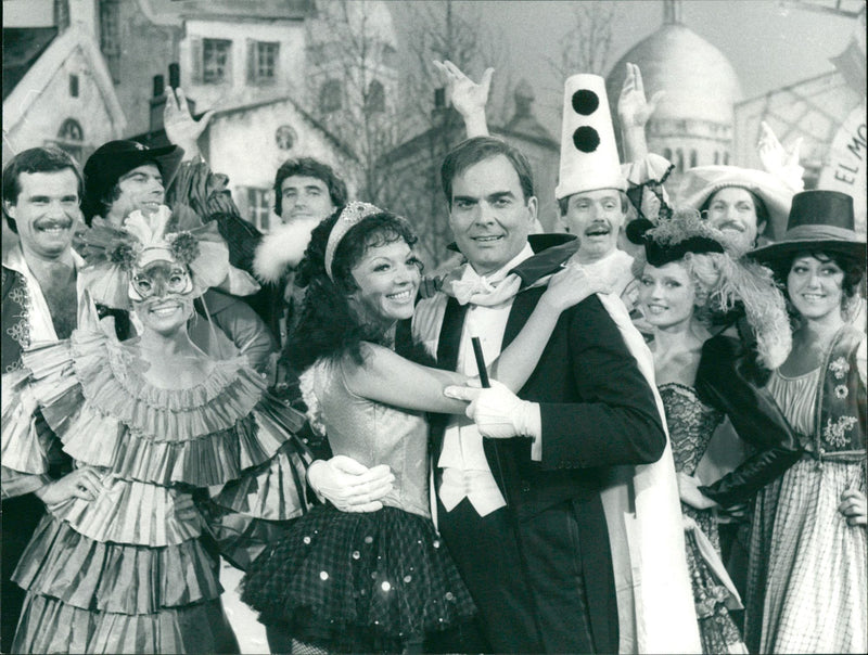 Having fun with music - Vintage Photograph